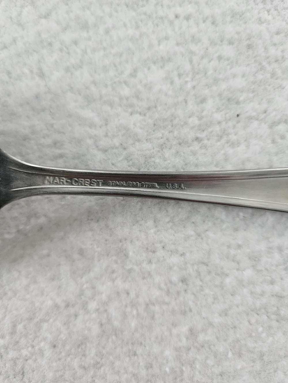 Mar Crest Atomic Star Stainless Flatware, 10 Teaspoons, 1 Ice Tea Spoon, 1 Soup - Picture 4 of 6